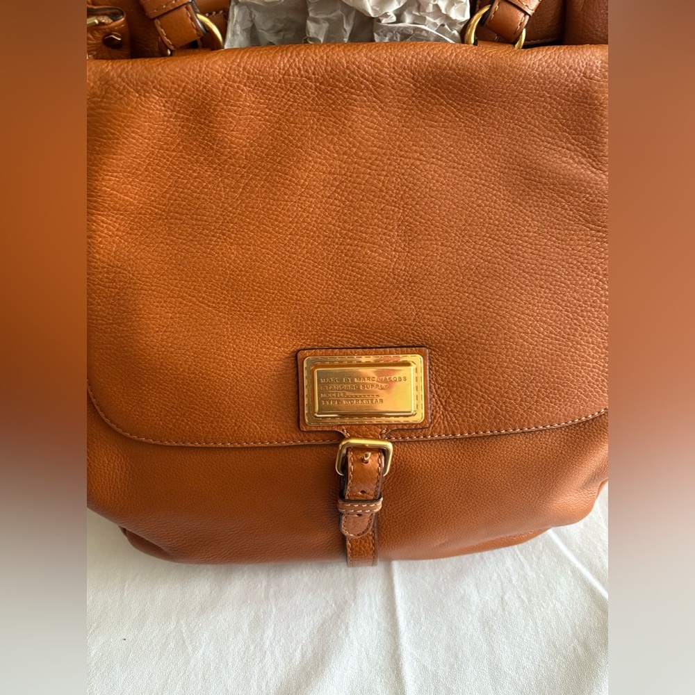 Rich Leather brown Mark JACOBS bag